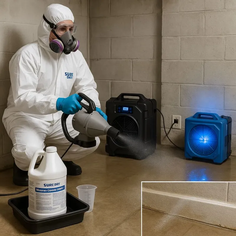 Sanitization and Odor Removal process in Cayuga, IN