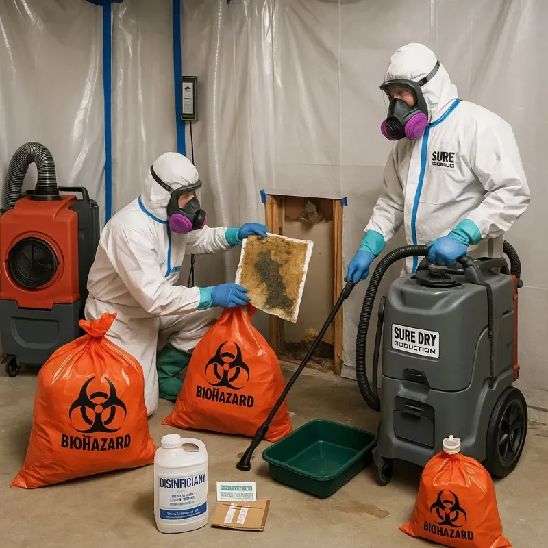 Contaminated Water Handling Protocols process in Cayuga, IN